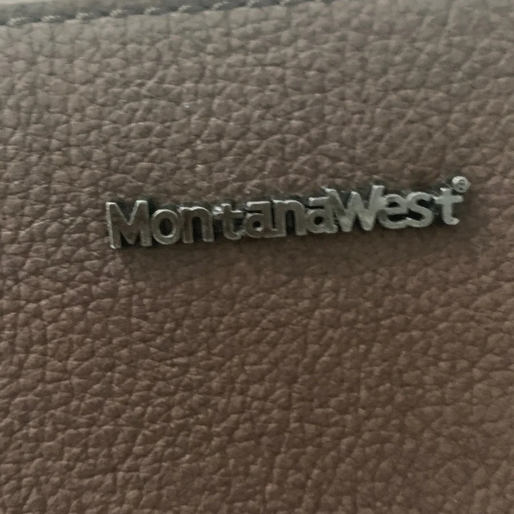 Montana West Brown Wristlet